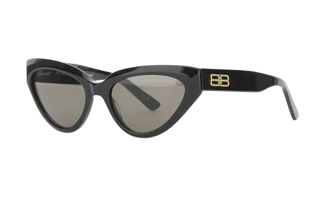 【Best of: Promotions】logo-plaque cat-eye glasses