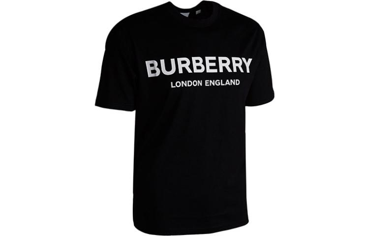 Футболка Burberry LogoT (черная) — фото 3
