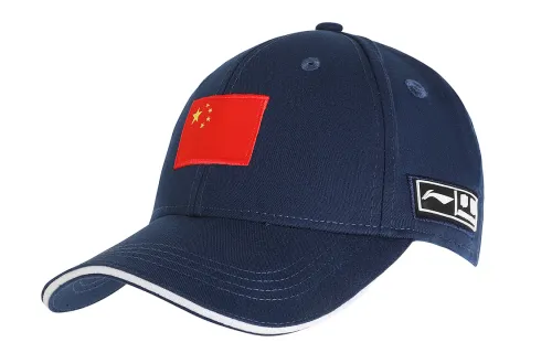 Li Ning Baseball Caps Unisex Blue