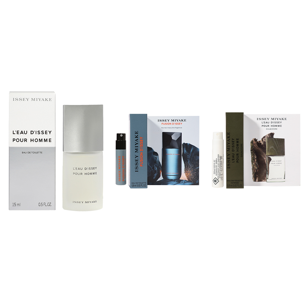 ISSEY MIYAKE Perfume with a light fragrance for professional use, sample, 15 ml, 0.8 ml