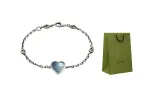 GUCCI GG Marmont 925 Sterling Silver Bracelets Women's