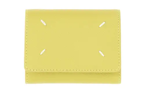 Maison Margiela Calfskin Wallet Men's Yellow