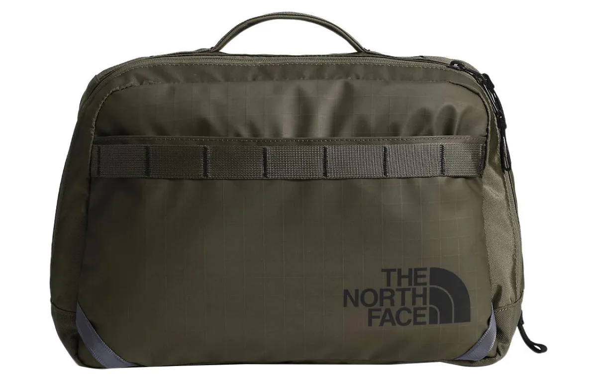 THE NORTH FACE 11L Portable One Shoulder Crossbody Outdoor Bag Fabric Army Green Unisex