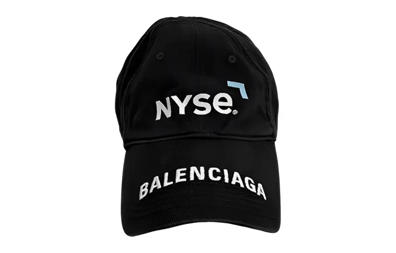 Balenciaga Baseball Caps Unisex Black