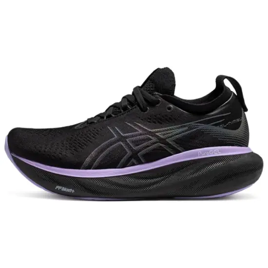 Asics GEL-Nimbus 25 Running Shoes Women's Low-top Black/purple