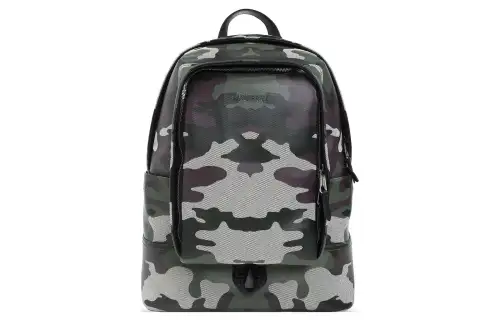 Burberry Camouflage Backpack Green Multi