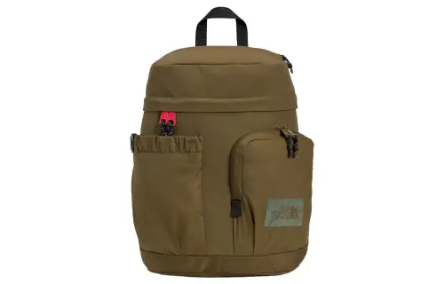 THE NORTH FACE 18L Backpack Double Shoulder Outdoor Bag Recycled Nylon Brown Unisex
