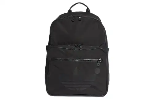 Adidas Originals Trefoil Blue Version Collection Recycled Material Backpack Regular Unisex Black