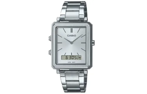 CASIO Unisex Standard Series 30mm Gray Watch MTP-B205D-7EDF