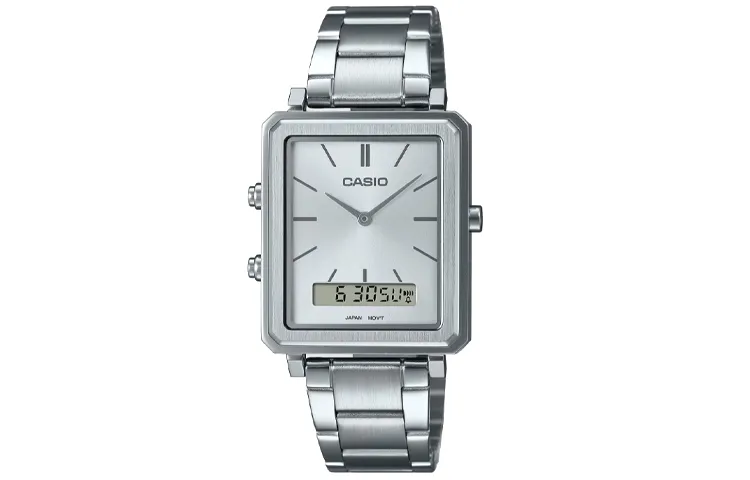 CASIO Unisex Standard Series 30mm Gray Watch MTP-B205D-7EDF