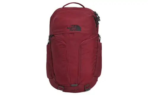 THE NORTH FACE Backpack Double Shoulder Outdoor Bag Polyester Maroon Men's