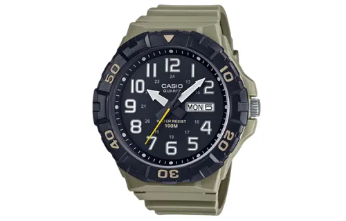 CASIO Men Standard Series 52.6mm Black Watch MRW-210H-5AVDF