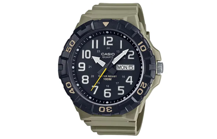 CASIO Men Standard Series 52.6mm Black Watch MRW-210H-5AVDF
