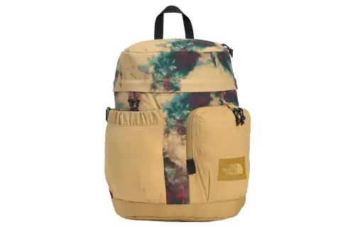 THE NORTH FACE Mountain 18L Backpack Double Shoulder Outdoor Bag Nylon Camel Unisex