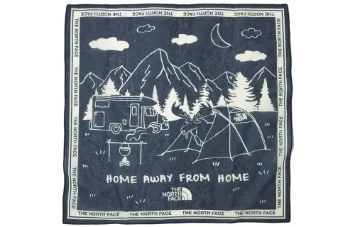 THE NORTH FACE Silk Scarf Unisex Blue