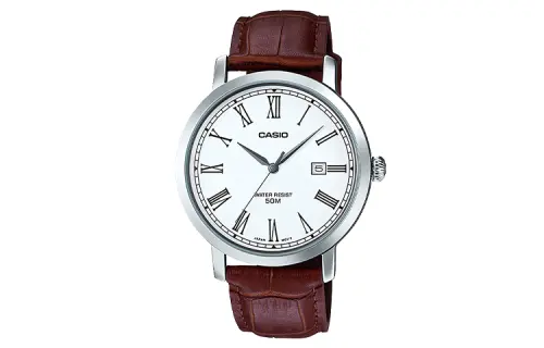 CASIO Men Standard Series 47mm White Watch MTP-E149L-7B