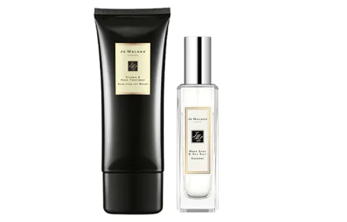 Hand cream, gun grip, sea salt, fresh moisturizing perfume, set