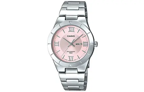 CASIO Women's Standard Series 36mm Pink Watch LTP-1410D-4A