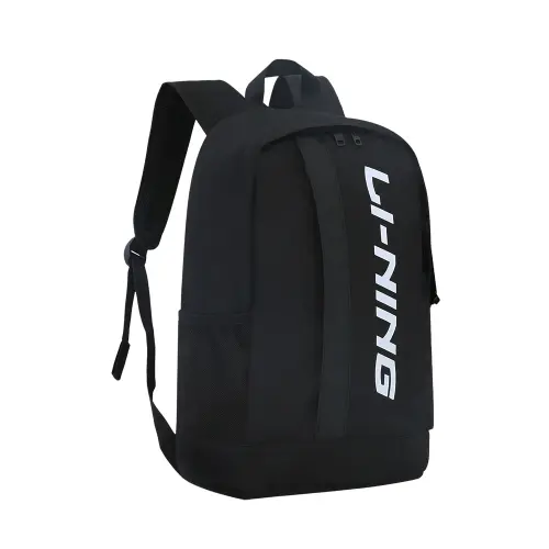 Li Ning Polyester Backpack Regular Unisex Black