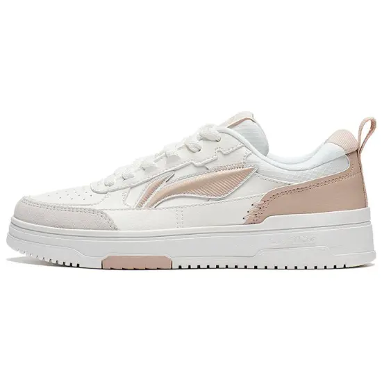 LINING Tianji 2.0 Skateboard Shoes Women's Low-Top White/Brown