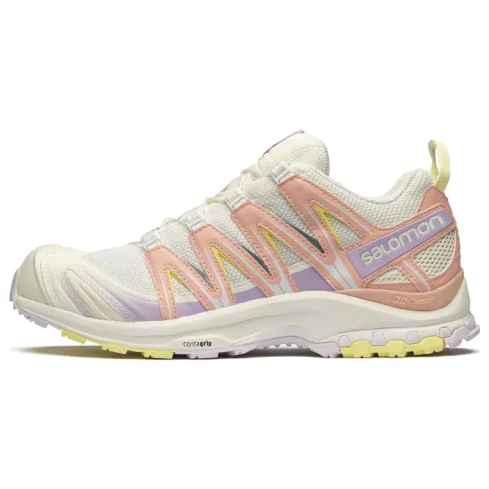 SALOMON XA Pro 3D ADV Hiking / Trekking Shoes Unisex Low-top Vanilla Color