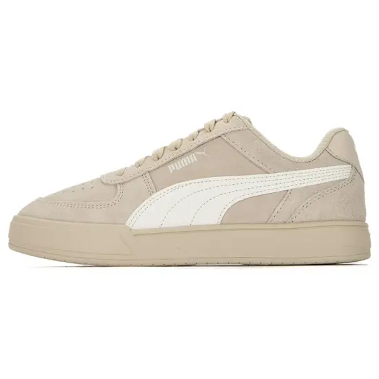 Puma Caven Skateboarding Shoes Unisex Low-top Beige/brown