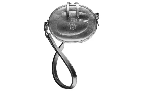 Maison Margiela Sheepskin Camera Bag, Shoulder Bag, Crossbody Bag Women's Silver