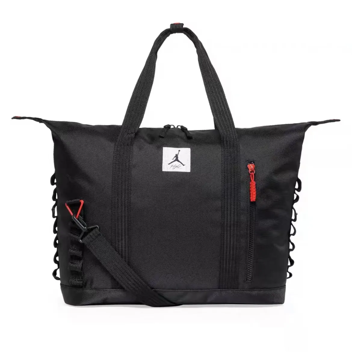 Jordan Polyester Basketball Bag, Gym Bag, Handbag, Shoulder Bag, Crossbody Bag Men's Black