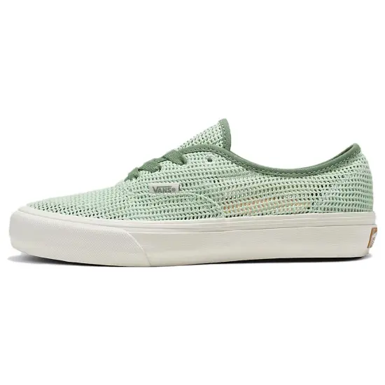 Vans Authentic Skateboarding Shoes Unisex Low-top Green