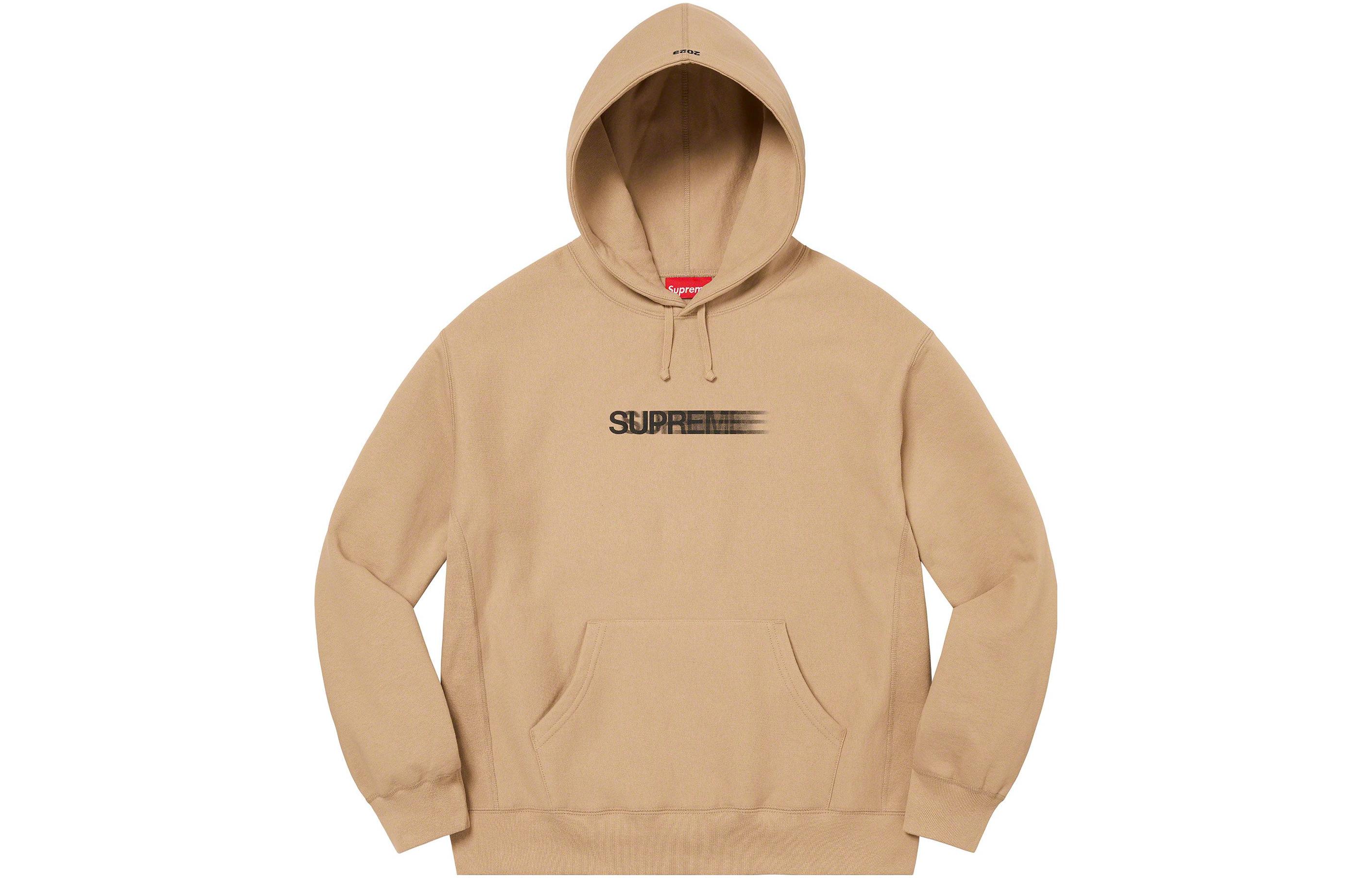 Supreme SS23 Week 1 Motion Logo Hooded Sweatshirt Logo