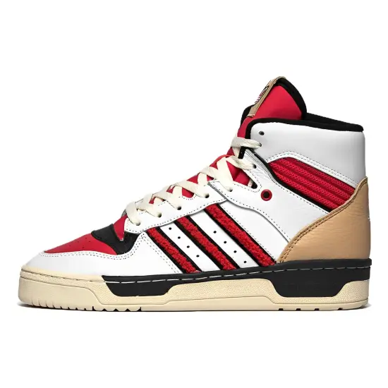 Adidas Originals Rivalry Hi Cloud White Glory Red
