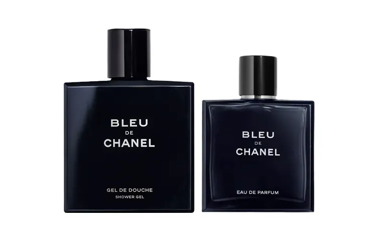 CHANEL Cerulean Men's Eau De Parfum Shower Gel Clothing Sets Shower Gel 200ml+Eau De Parfum 50ml