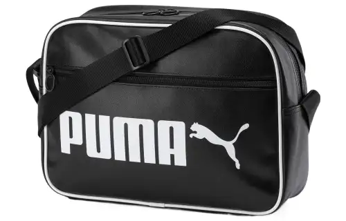 PUMA Campus Pu Crossbody Bag, Shoulder Bag Regular Unisex Black