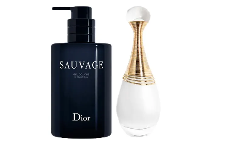 DIOR Dior Wilderness Men's Shower Gel True My Innocence Perfume Set EDP Orange Blossom Jasmine Magnolia