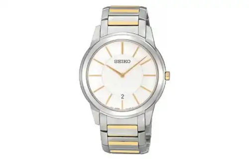 SEIKO Quartz Pair Collection ['50', 149262]m Waterproof Quartz Movement Stainless Steel Strap Watch