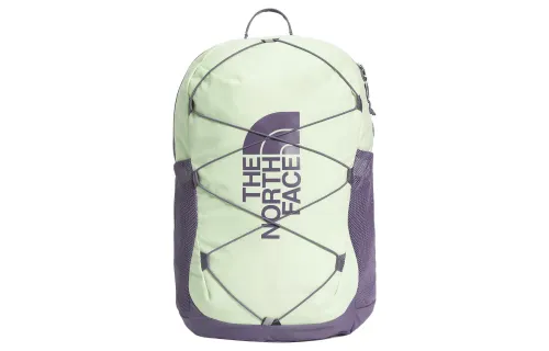 THE NORTH FACE Backpack Double Shoulder Outdoor Bag Polyester Purple Green Unisex