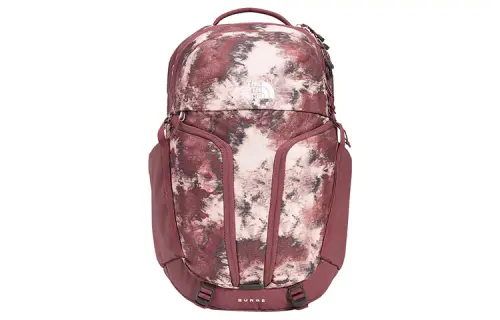 THE NORTH FACE Backpack Double Shoulder Outdoor Bag Polyester Red Women's