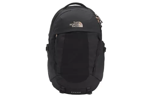 THE NORTH FACE 30L Backpack Double Shoulder Outdoor Bag Recycled Polyester Black Women's