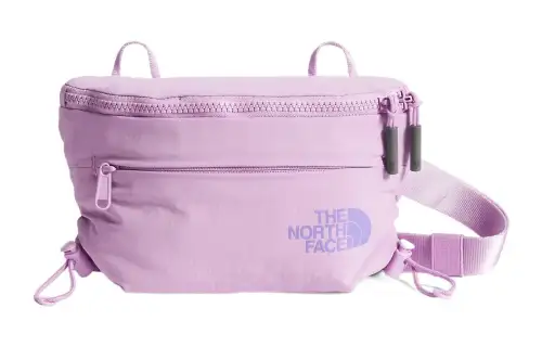 THE NORTH FACE Never Stop 1.6L One Shoulder Crossbody Fanny Pack Outdoor Bag Nylon Purple Women's