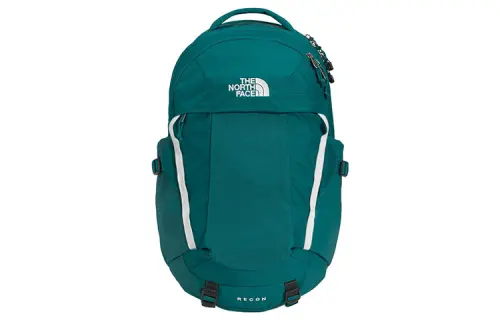 THE NORTH FACE Backpack Double Shoulder Outdoor Bag Recycled Polyester Green Women's