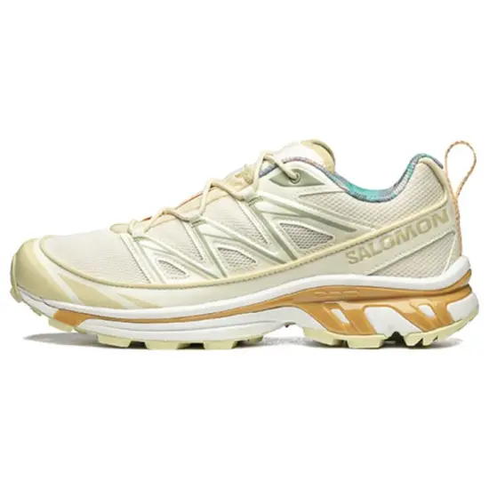 SALOMON XT-6 Hiking / Trekking Shoes Unisex Low-top Beige/White