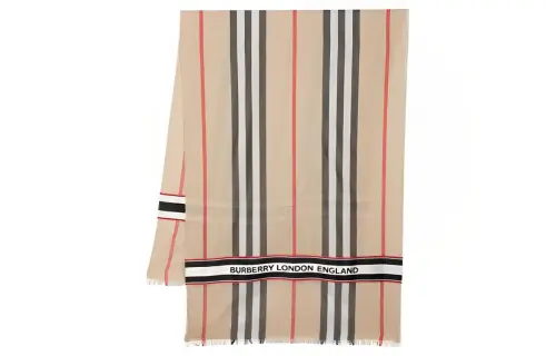Burberry Knit Scarves Men's Khaki
