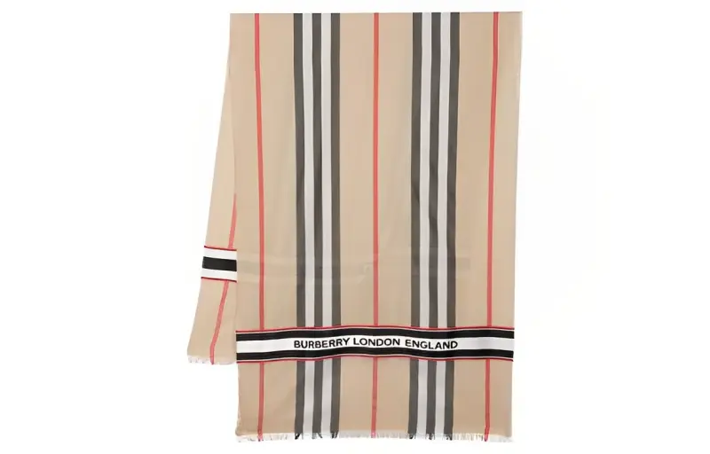 Burberry Knit Scarves Men's Khaki