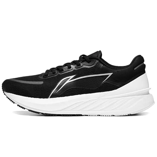 LiNing YueYing 2.0 Durable Breathable Running Shoes Men's Black White