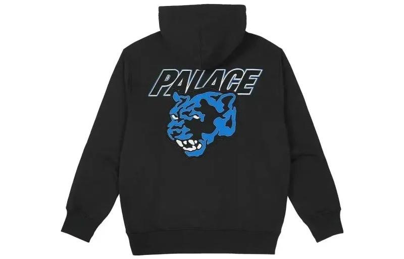 худи Palace SS23 Panther Hood Black Logo (черный) — фото 2