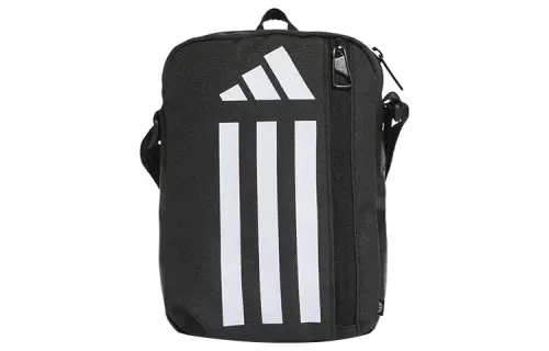 Adidas Polyester Sports Bag, Shoulder Bag, Crossbody Bag Mini Unisex Black