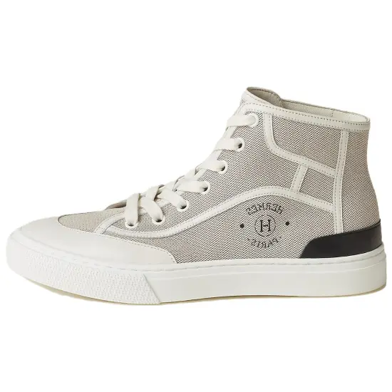 HERMES Get Up Stylish Skateboarding Shoes Women's Gray White