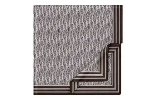 DIOR Knit Scarves Men's Brown