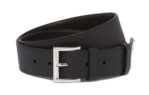 PRADA Saffiano Buckle Fastened Belt