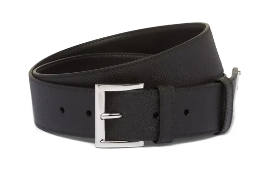 PRADA Saffiano Buckle Fastened Belt
